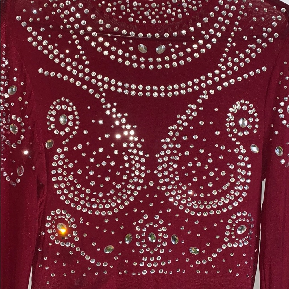 COPY - Diamond Burgundy dress